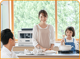 家庭が明るくなる